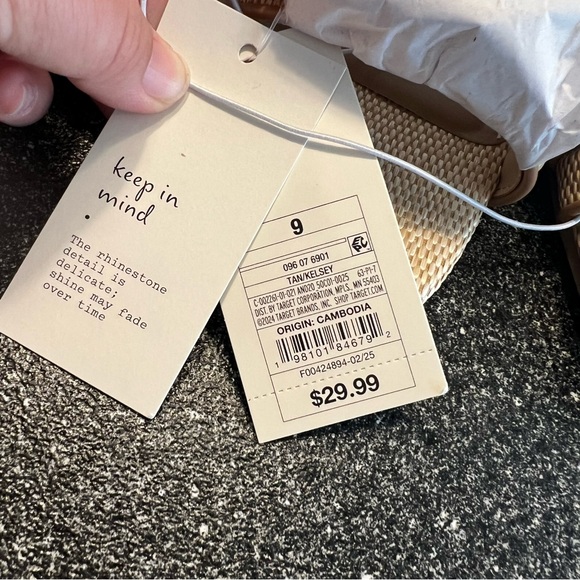 A New Day Women's Kelsey Sandals Size 9 - Picture 3 of 8